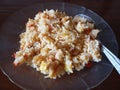 Kampung fried rice photo Royalty Free Stock Photo