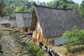 Kampung Naga traditional house has a unique architecture Royalty Free Stock Photo