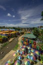 Kampung Warna Warni Colorful Village Jodipan Tridi Malang Jawa TImur East Java Malang