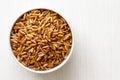 Kamut wheat kernels Royalty Free Stock Photo