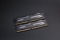 Random access memory RAM HyperX Fury DDR4. Royalty Free Stock Photo