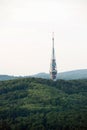 Kamzik TV transmission tower in Bratislava, Slovakia