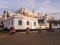 The grand palace in the public square of the village of Kanadukathan in Chettinadu