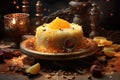 kanafeh, arabic sweet Royalty Free Stock Photo