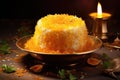 kanafeh, arabic sweet Royalty Free Stock Photo