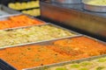 Kanafeh traditional Middle Eastern dessert