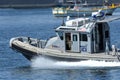 United States Navy Metal Shark 32 Defiant patrol boat.