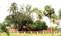 Kanaka Kunnu Palace Gardens in Kerala, India Royalty Free Stock Photo