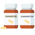 Kanamycin is an antibiotic used to prevent and treat a number of bacterial infections