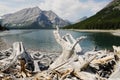 Kananaskis lake and mountains