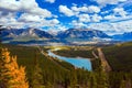 The Kananaskis River Royalty Free Stock Photo