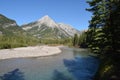 Kananaskis River Royalty Free Stock Photo