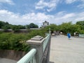 Kanazawa Castle gardens, Japan Royalty Free Stock Photo