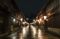 Kanazawa Higashi Area Chaya Street Royalty Free Stock Photo