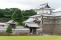 Kanazawa Castle Park in Kanazawa, Ishikawa, Japan. a famous historic site Royalty Free Stock Photo