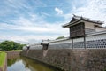 Kanazawa Castle Park in Kanazawa, Ishikawa, Japan. a famous historic site Royalty Free Stock Photo