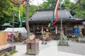 Ishiura Shrine in Kanazawa, Ishikawa, Japan. a famous historic site Royalty Free Stock Photo