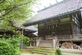 Toyokuni Shrine at Mount Utatsu in Kanazawa, Ishikawa, Japan. The shrine is dedicated to both