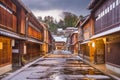 Kanazawa, Japan Old Town Streets Royalty Free Stock Photo