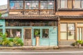 Antique wooden shop house in Kanazawa, Japan