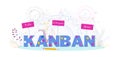 Kanban System typography.