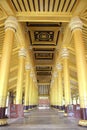 Kanbawza Thadi Golden Palace Bago yagoon, myanmar Burma Royalty Free Stock Photo