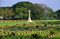 Kanchanaburi, Thailand: War Cemetery Royalty Free Stock Photo