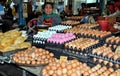 Kanchanaburi, Thailand: Woman Selling Eggs