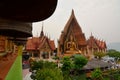 The Golden Buddha. Wat Tham Suea. Tha Muang district. Kanchanaburi. Thailand