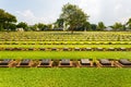 Kanchanaburi War Cemetery Don Rak, Graveyard for Soldiers and Captives Allied prisoners of World War II Royalty Free Stock Photo