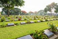 Kanchanaburi War Cemetery (Don Rak) Royalty Free Stock Photo