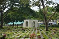 Kanchanaburi War Cemetery (Don Rak) Royalty Free Stock Photo