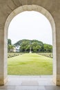 Kanchanaburi War Cemetery, Thailand. Royalty Free Stock Photo