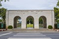 Kanchanaburi War Cemetery, Thailand. Royalty Free Stock Photo