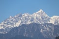 Kanchananga peak in sikkim india