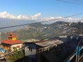 Kanchanjangha mountain view from Darjeeling Royalty Free Stock Photo