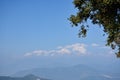 Kanchenjunga range from Rishyap home stay , Kalimpong Royalty Free Stock Photo