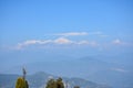 Kanchenjunga from Rishyap home stay , Kalimpong Royalty Free Stock Photo