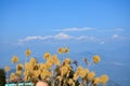 Mount Kanchenjunga range from Rishyap home stay , kalimpong Royalty Free Stock Photo