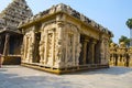 The kanchi Kailasanathar temple, Kanchipuram, Tamil Nadu, India. Royalty Free Stock Photo
