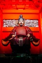 Kanda Myojin Shrine god guard statue in Tokyo - Japan Royalty Free Stock Photo