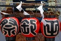 Kanda Myojin temple lamps