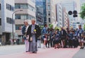 KANDA,TOKYO, JAPAN - 12 MAY 2019 : Japanese festival Kanda Matsuri. Royalty Free Stock Photo