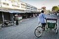 Kandal market street in central urban phnom penh city cambodia Royalty Free Stock Photo