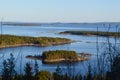 Kandalaksha Bay of White Sea in May 2022.Russia, Murmansk region