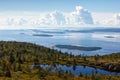 Kandalaksha Bay of the White Sea, Russia Royalty Free Stock Photo