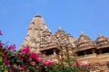 Kandariya Mahadeva temple in Khajuraho, India Royalty Free Stock Photo