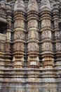 Kandariya Mahadeva Temple, Khajuraho, India Royalty Free Stock Photo