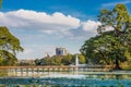 Kandawgyi Lake Yangon in Myanmar