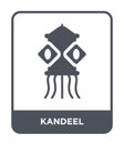 kandeel icon in trendy design style. kandeel icon isolated on white background. kandeel vector icon simple and modern flat symbol